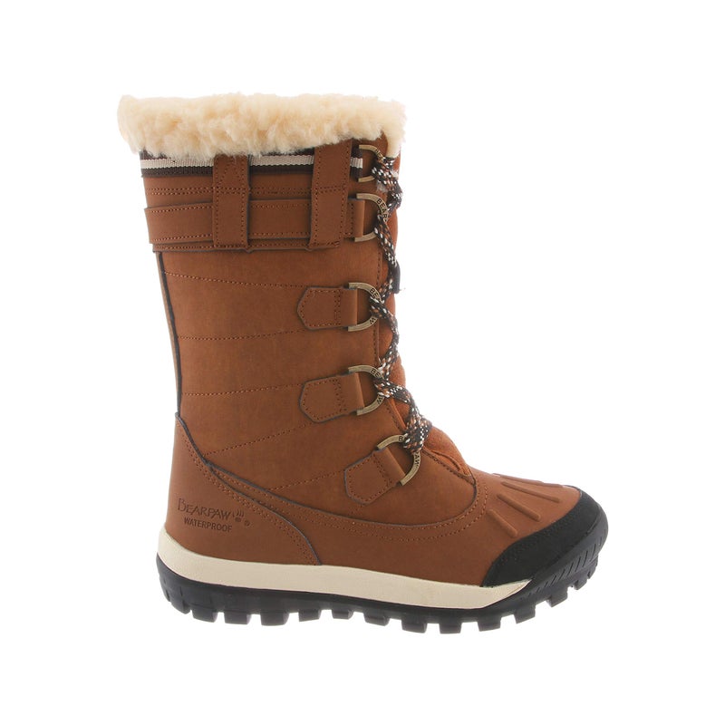 BEARPAW Women's Desdemona Hickory Size 10 | Boot Classic Suede | Slip On Boot | Comfortable Winter Boot - Image 3
